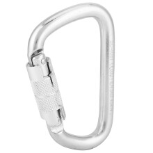Felsenkletterkarabiner 40KN Auto-Lock-Haken D-Form Aluminum