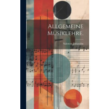 Allgemeine Musiklehre. by Salomon Jadassohn Hardcover Book