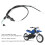Throttle Cable Accelerator Wire M CB15 Compatible with Yamaha PW 50 7
