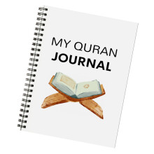 Quran Planner Reading Tracking Journal Notebook Twin Coil