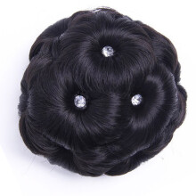 Wedding Hairpiece Rhinestones Decorated Heat-White dia