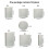 Watercolour Paper 50 Sheets 300GSM Cold-Pressed-Square 10X15 4
