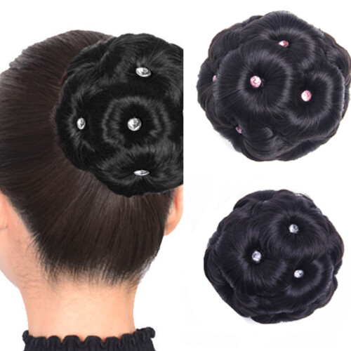 Wedding Hairpiece Rhinestones Decorated Heat-White dia 2