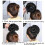 Wedding Hairpiece Rhinestones Decorated Heat-White dia 7