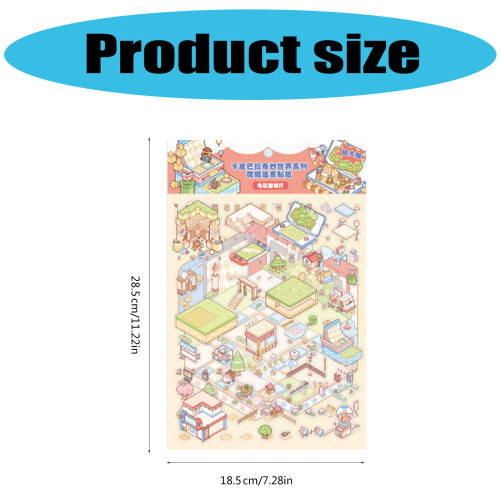 DIY Scene Make Sticker Miniaturized-Strawberry workshop 2