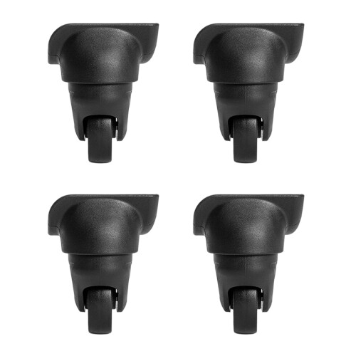 4pcs Suitcase Wheels Replacement Set Easy to Install Ergonomic