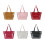 Women Bag Large Capacity Shoulder Bag Simple Armpit Bag-Black 2