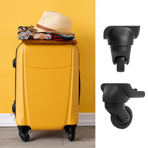 4pcs Suitcase Wheels Replacement Set Easy to Install Ergonomic 1