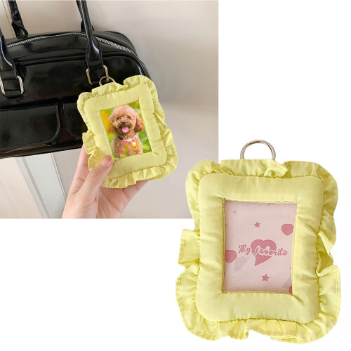 Leuke polyester wanddecoratie fotokaarthouder voor-Wit 2