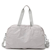 Waterproof Gym Bag For Travel Features Dry Wet Separation-Gray