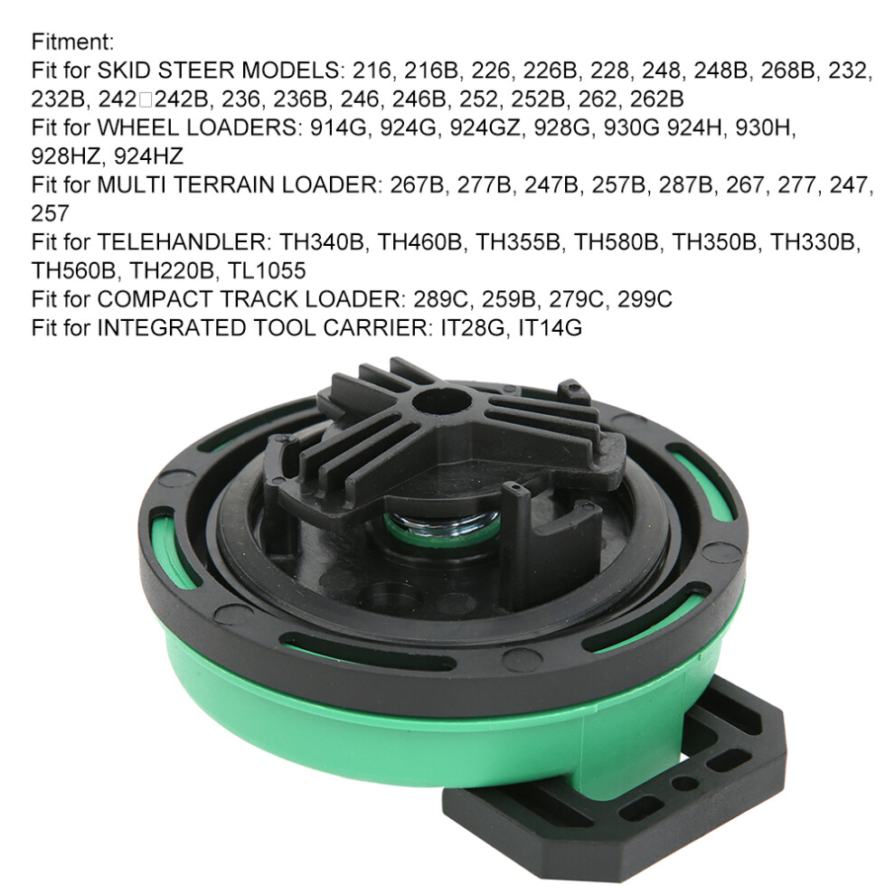 Locking Diesel Fuel Cap Abs For Skid Steer, Wheel Loader & More 6901361864048