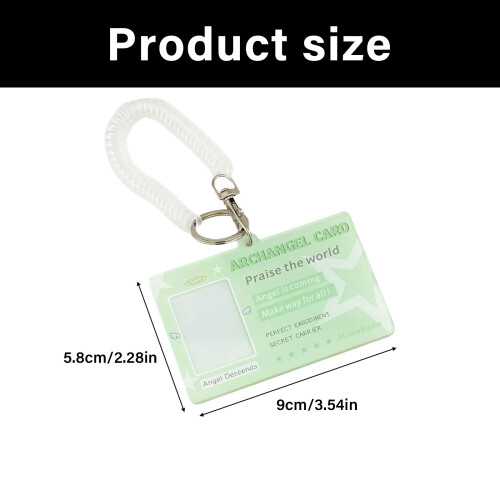 Lightweight Friendly Card Case Features Angel Wing And-Blue 2