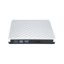 Portable CD Player External Drive Installation Software Included USB0 Interface Dcd Cleaner Disc For Vcd Player, white