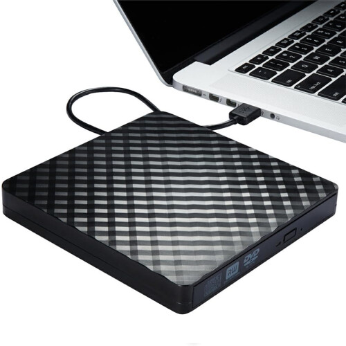 Portable CD Player External Drive Installation Software Included USB0 Interface Dcd Cleaner Disc For Vcd Player, white 2