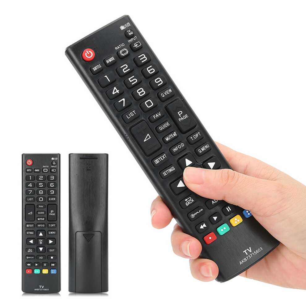 Universal Lcd Tv Remote Control Akb73715603, 10 M Range Black 5091361867284