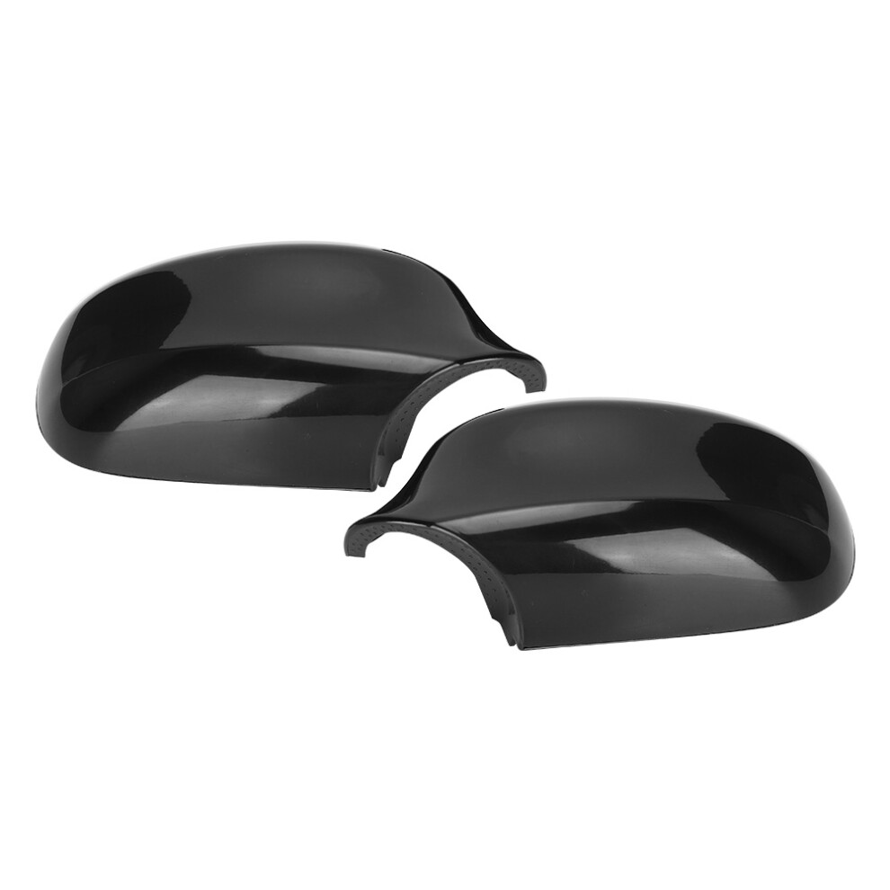 Pair Left Right Rearview Mirror Cover For E90 E91 E92 E93 Lci Black 4631361867122