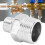 Pipe Adapter 1/2in Male to 1in Male Thread Connection Fitting 13