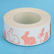 2 Pack Thermal Label Tape for LR5C 1.5cm x 4m Office Labeling