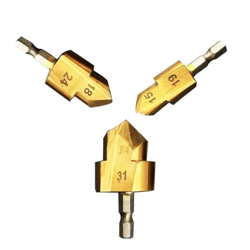 New Upgraded Ppr Lifting Drill Bits, Water Pipe Hole Expander, 4/6 Water Pipe Hole Puncher, Plumber, Hole Expansion Tool 9339159252048