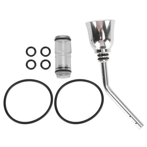 Durable Silver Plastic Smoking Pipe Set with Light Removable Design 2