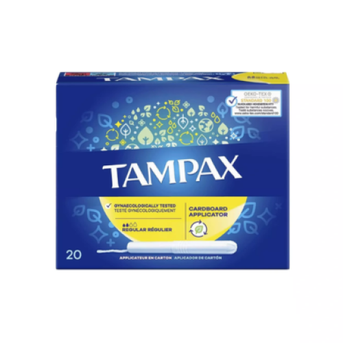 Tampax Blue Regular Tampons 20 Count