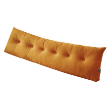 Grand oreiller de lecture velouté supplémentaire pour-Orange