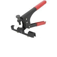 Heavy Duty Glass Breaking Pliers for Ceramic Tile Cutting, Glass Separation Tool and Running Pliers with Adjustable Clamp for 3-21mm Glass Opening
