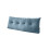 Oreiller de corps long supplémentaire 120 cm polaire-Bleu 1