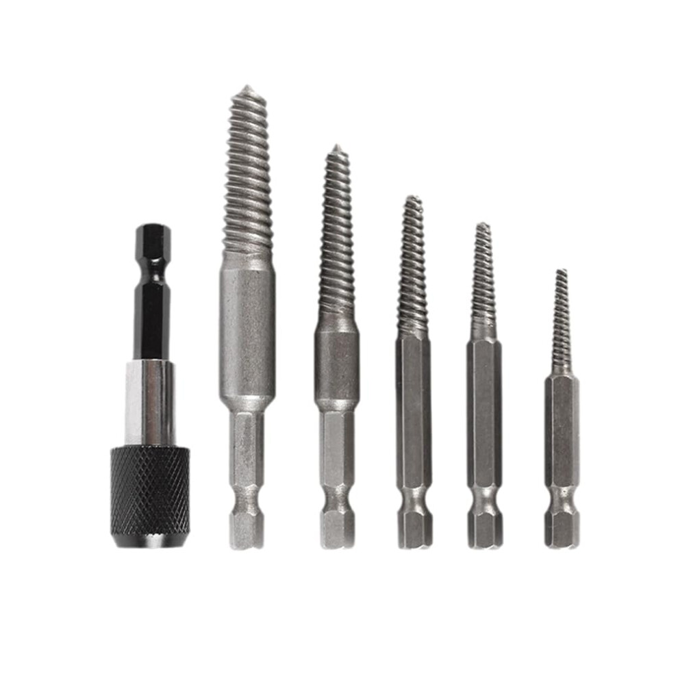 5 Pcs Damaged Extractor Drill Bit Set Hex Shank Damaged Bolt Screw Stud Extractor Extractor Tool Set Slide Extractor 9067246748524