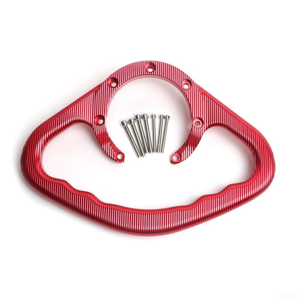 For Honda Motorcycle Passenger Fuel Tank Handle Grip Compatible With Cbr600 F4i F3 F2 Cbr1000rr Cnc Aluminum Alloy Safety Grab Bar (Red) Red 9339159252130