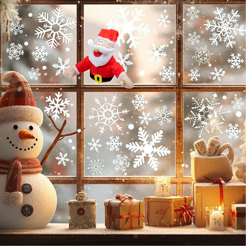 Window Crasher Santa/Reindeer Brokes Out-  2pcs set 2