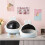 Mini Rabbits Decorative Waste Container-Running rabbit blue 5