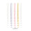 30 Rings PVC Binding Comb 30 Hole Binder-12mm macaron pink 4