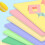 10 Sheets Round Paper Thick Paper-16K macaron 5 colors 6