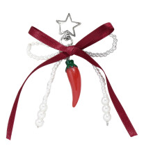 Bows Keychain Bag Charms for Women Purse Handbag Backpack Bag-B