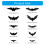 Illuminated Bat Wall Decals Adhesive PVC Bat Clings-48 bats 5