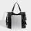 Retro Style PU Leather Underarm Bag with Studs and-Black 5