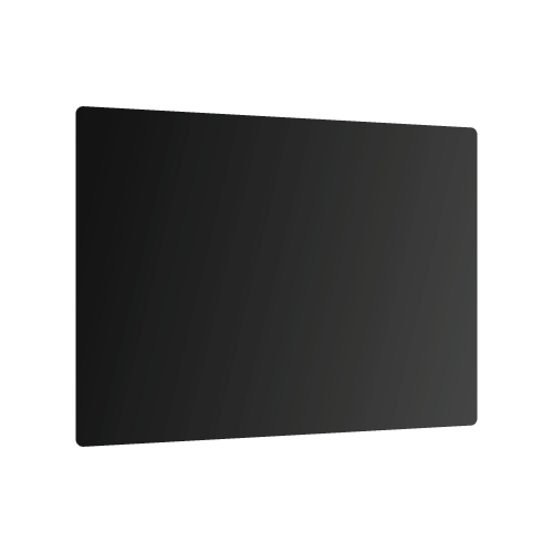 Glass Chopping Board BLACK CLASSIC BLACK 30x40cm