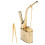 Portable Metal Water Pipe 901 - Vintage Style Dual Function Design 2