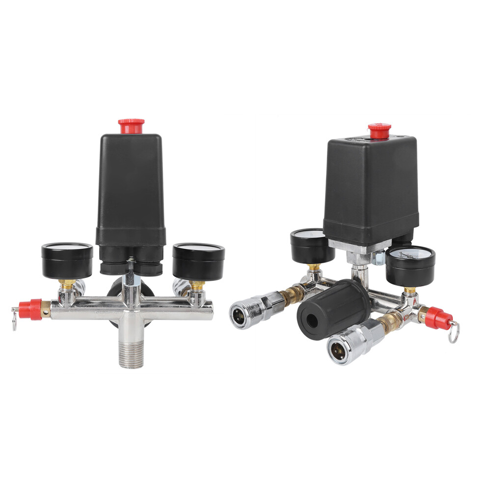 Heavy Duty Air Compressor Pressure Switch & Valve Manifold For Bama 1/4Â Fit 4381361879440