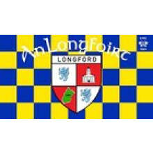 Ireland County LONGFORD 5 x 3 ft CHEQUERED Flag County  English & Irish
