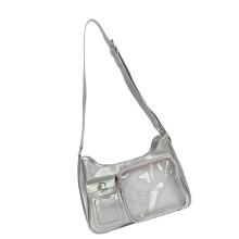 Itabag Sac à bandoulière avec insert Anime Display Sac-Argent