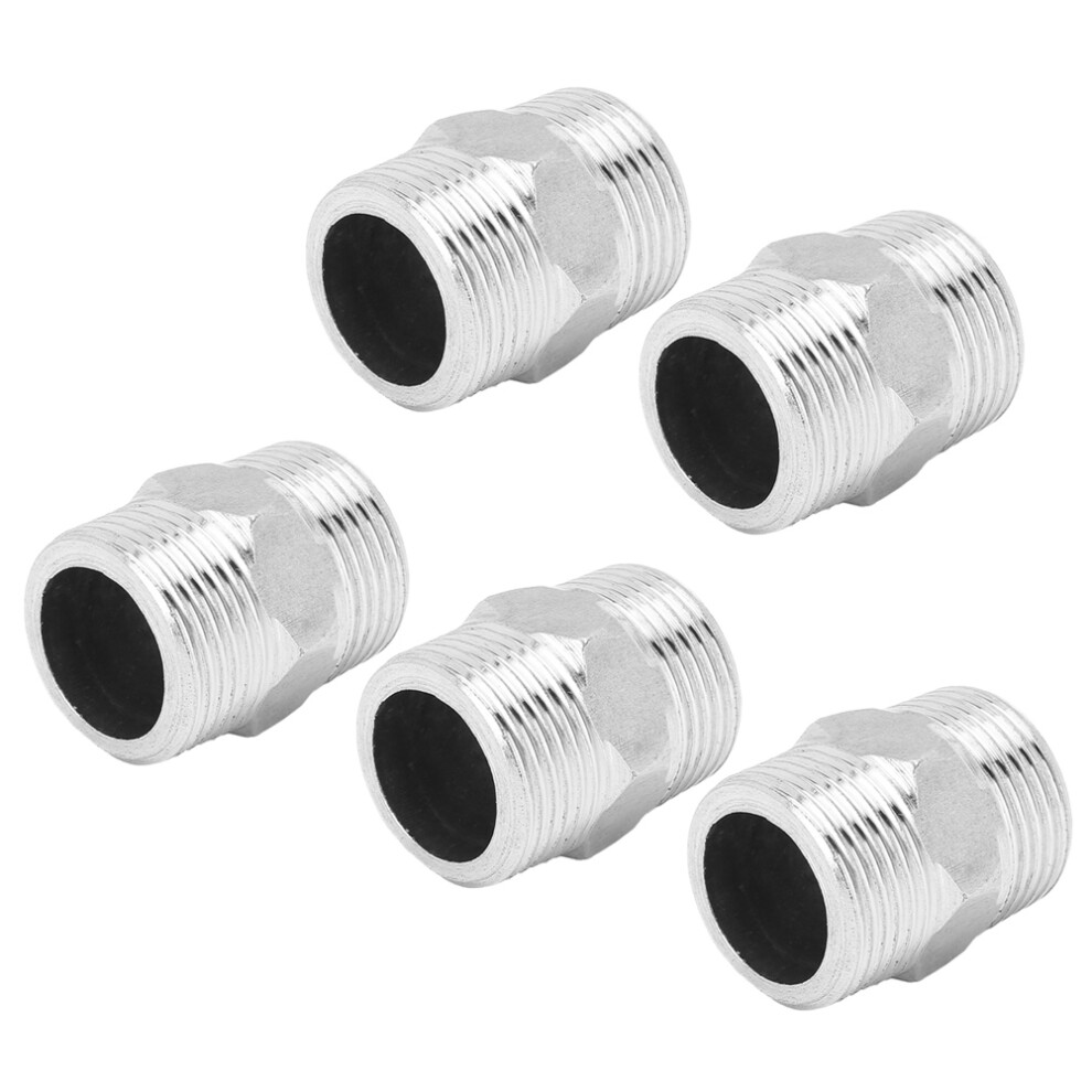 Stainless Steel G3/4In Male To Male Threaded Pipe Fitting Hex Nipple Connector 4171361882911