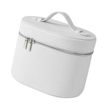 Leren make-up tas Mode handtas voor meisjes Dames Grote-Wit