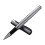 S-Kugelschreiber mit Metallclip, farbiges Design,-Silber 1