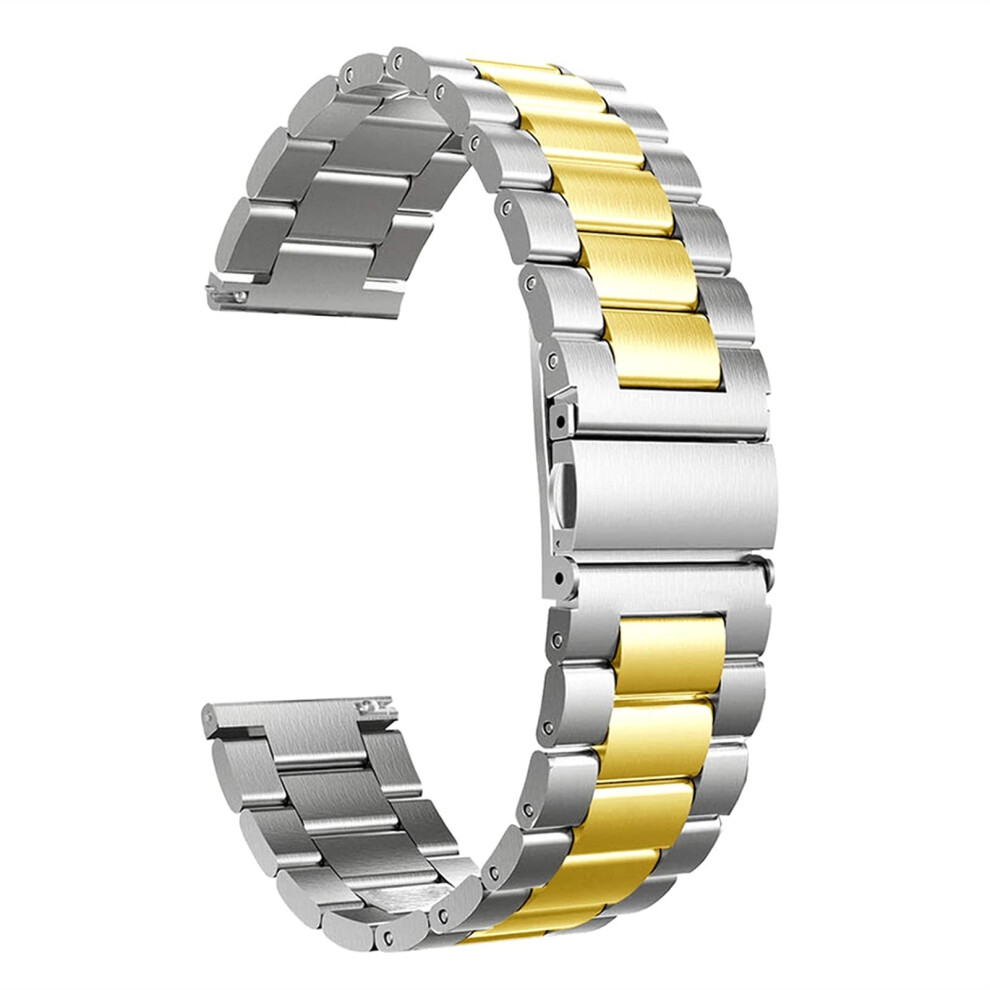 Watch Strap Classic Stainless Steel Band Traditional And Smart 20Mm 22Mm Wristband Metal 22Mm Blue 9323874988320