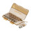 Clear Plastic Weekly Bolus Box 21 Openings Daily-Coffee 1