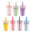 Transportable Coffee Travel Cup With Straw Protan-Yellow 2