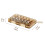 Clear Plastic Weekly Bolus Box 21 Openings Daily-Coffee 5