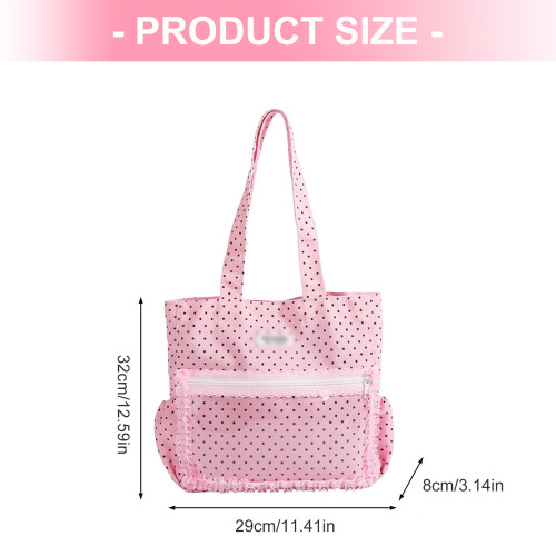 Zeitgenössische transparente Tasche im koreanischen Stil,-Rosa 2